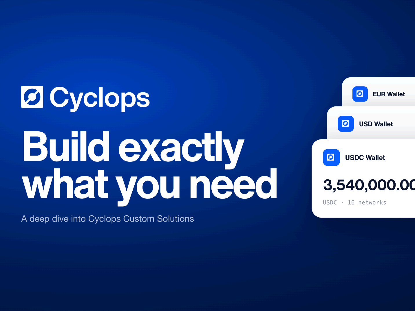 What Are Cyclops Custom Solutions?