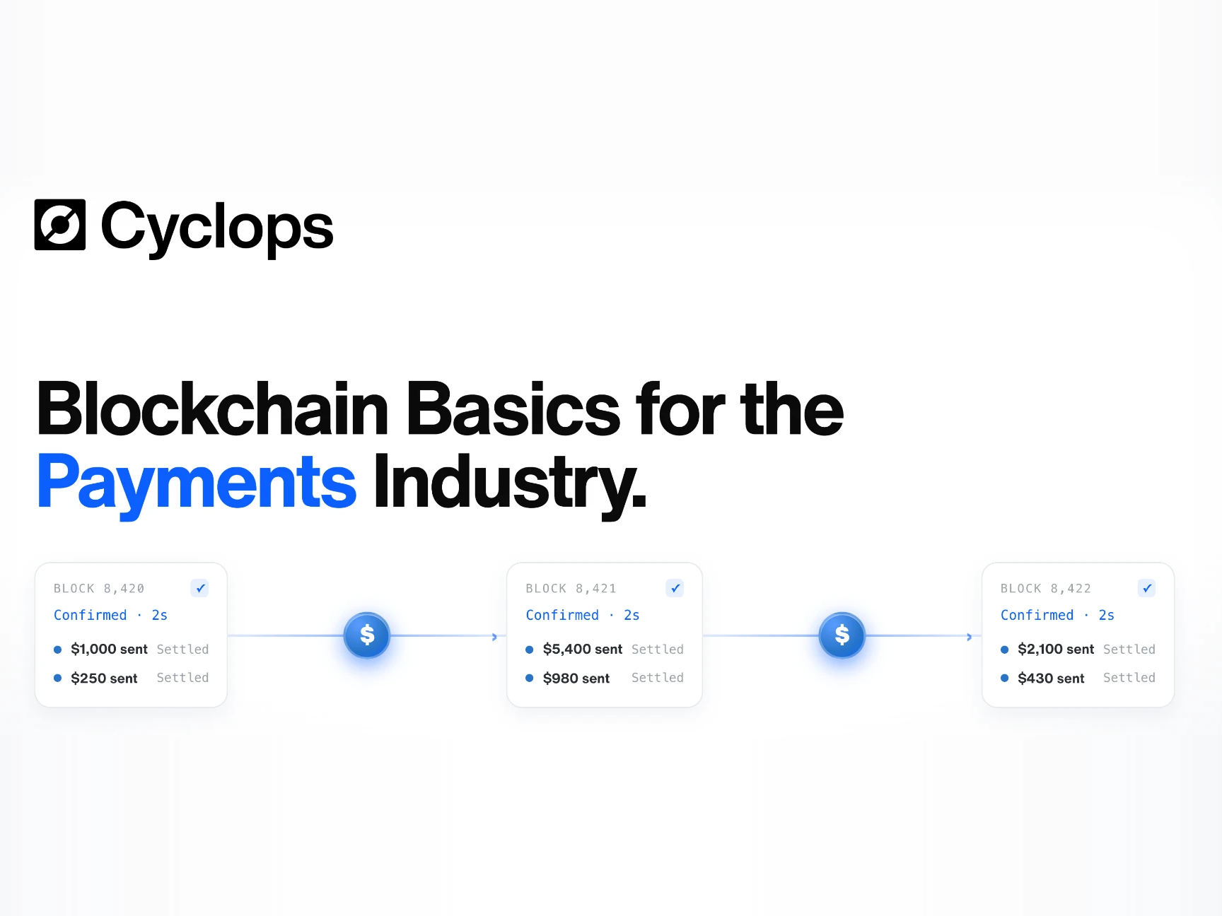 Blockchain Basics for the Payments Industry