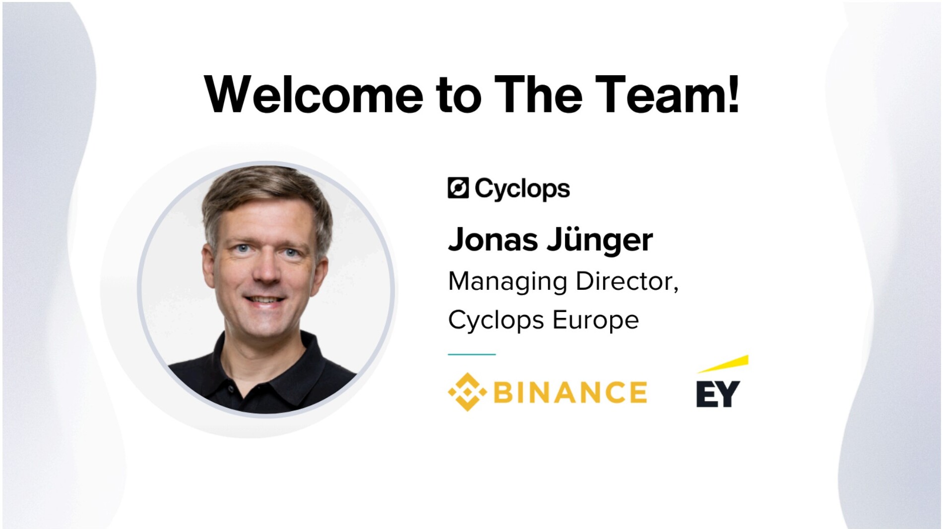 New Hire: Cyclops Appoints Jonas Jünger, Managing Director, Europe