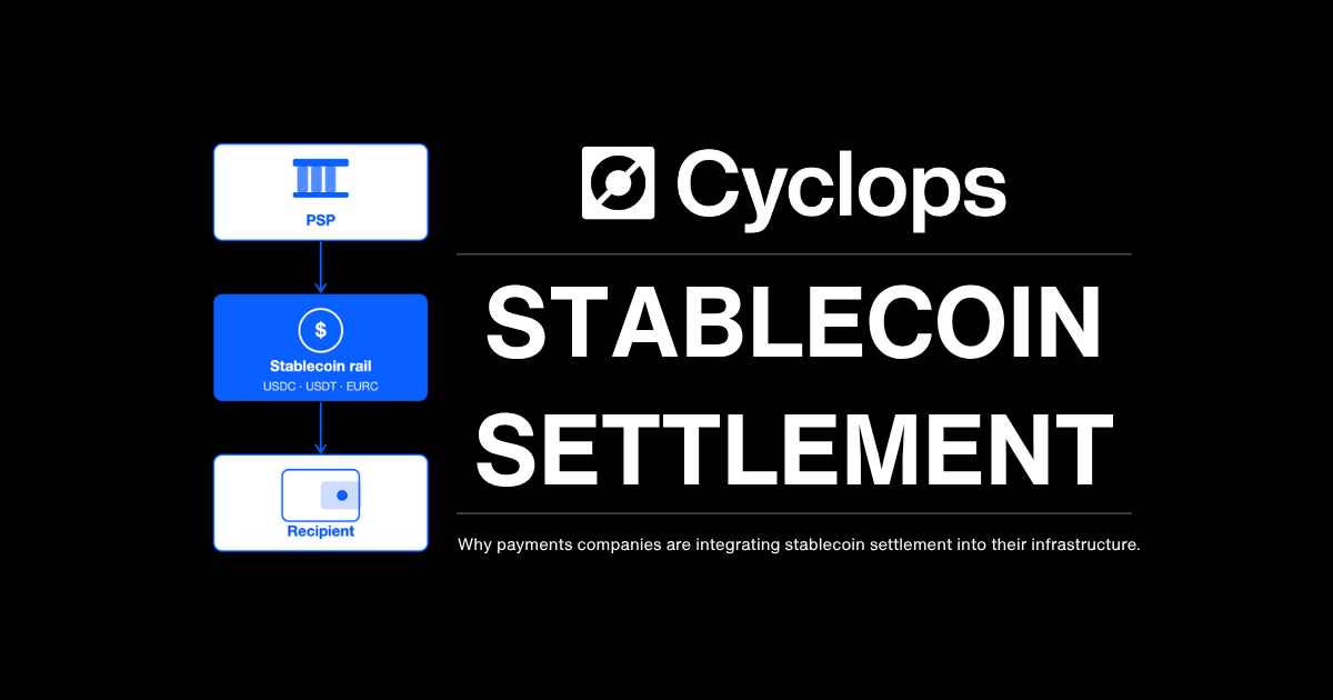 What is Stablecoin Settlement?