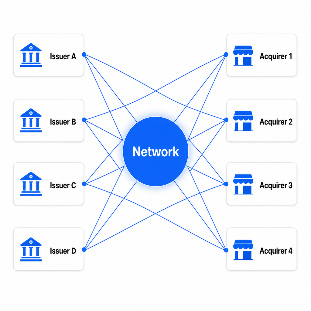 Card and payment networks with always-on settlement