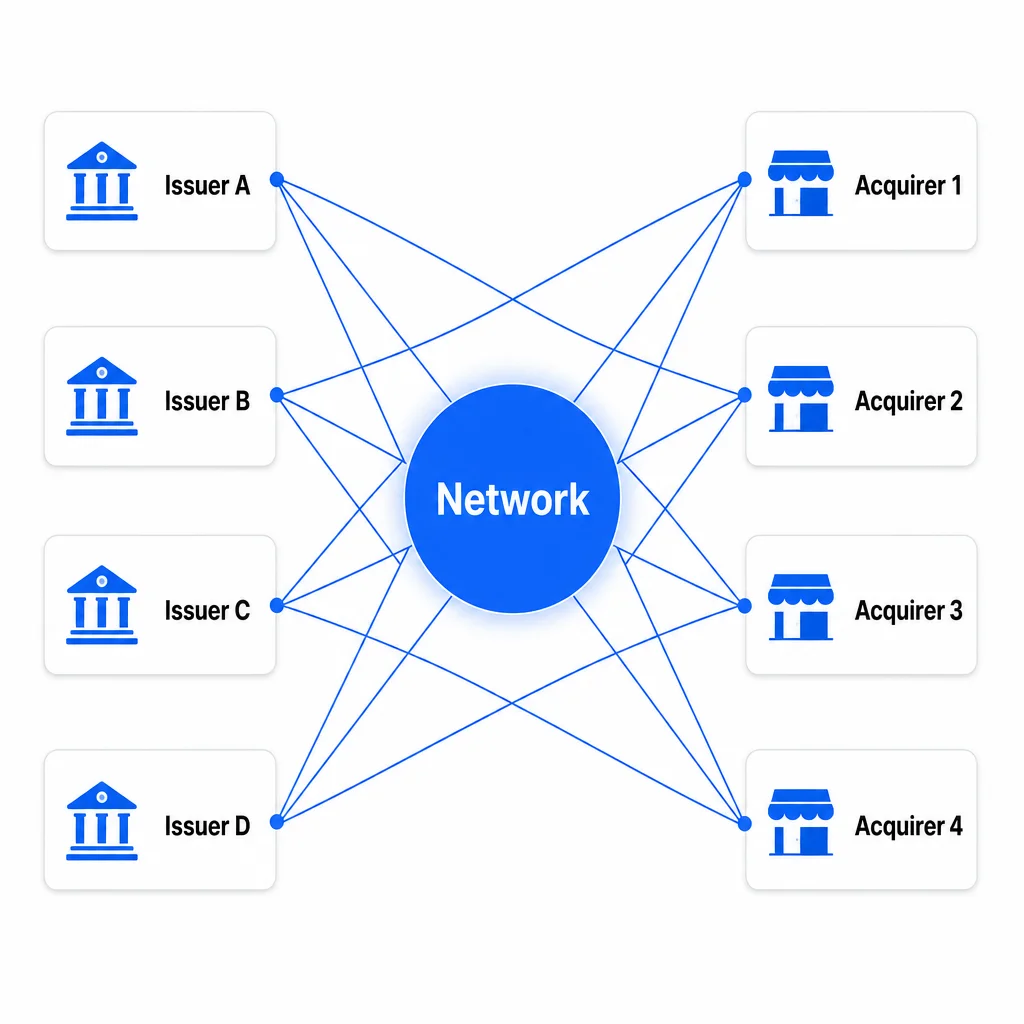 Card and payment networks with always-on settlement